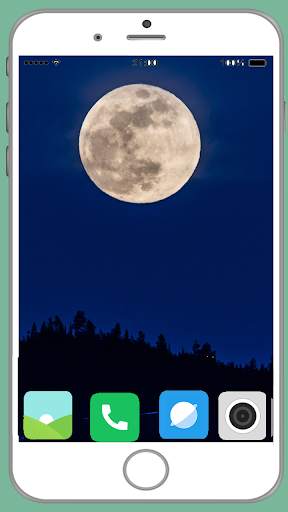 Moon Full HD Wallpaper screenshot 2