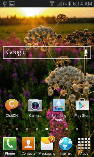 Evening Flowers Live Wallpaper screenshot 3