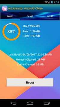 Accelerator Android Clean screenshot 1