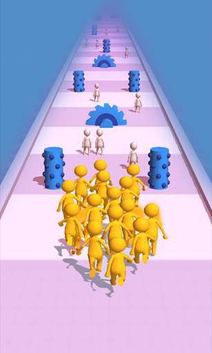 Join Count : Master Crowd Clash 3d Running screenshot 1