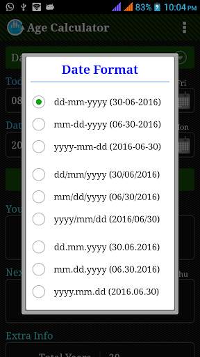 Age Calculator screenshot 3