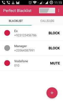 काला सूची screenshot 5