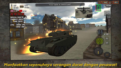 Serangan di Tank  Perang Dunia screenshot 7