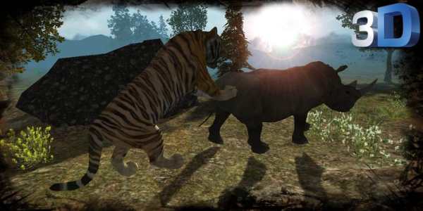 Angry Tiger Simulator स्क्रीनशॉट 1