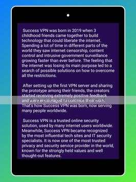 Success VPN screenshot 10