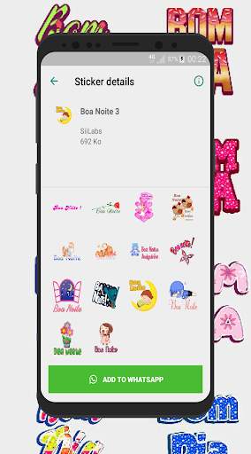Figurinhas de Bom Dia e Boa Noite- WAStickerApps screenshot 12