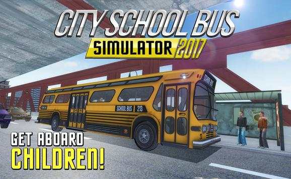 City School Bus Simulator 2017 screenshot 1