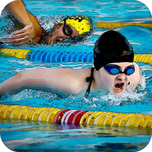 Swimming Pool Flip Diving icon