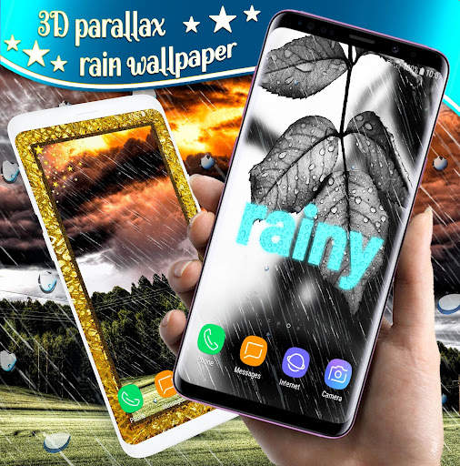 Rain Drops Live Wallpaper 🌧️ Parallax Wallpapers 6 تصوير الشاشة