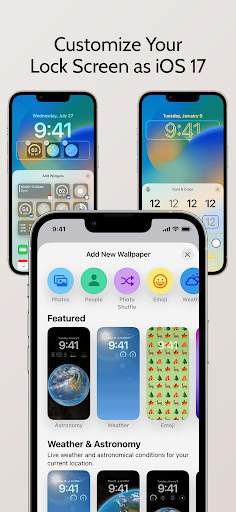 Launcher iOS 17 screenshot 2