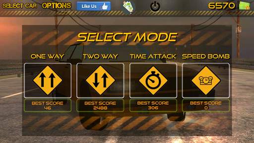3D Highway Traffic Racing Simulation screenshot 2