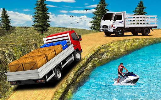 Euro Cargo Truck Driving Games screenshot 5