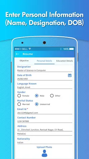 Professional Resume Builder - Job CV Maker screenshot 3