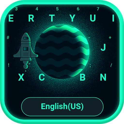 Animation Rocket Planet Keyboard 1.1