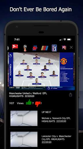 Sports & Game Videos - Best Podcasts & Highlights screenshot 5