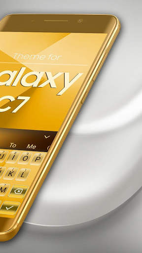 Theme for Galaxy C7 Gold - Keyboard screenshot 2