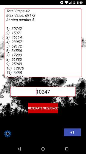 Collatz Conjecture Calculator (3n 1) 5 تصوير الشاشة