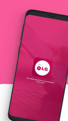 Free Unlock Network Code for LG SIM screenshot 1