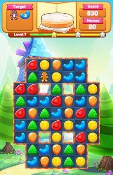 Cookie Candy Match 3 screenshot 1
