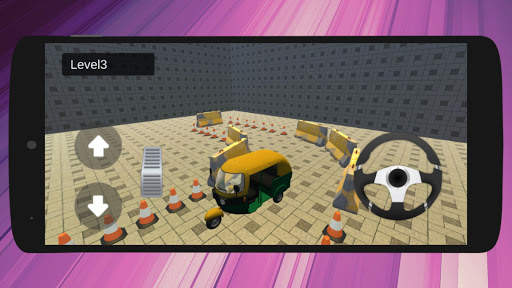 Auto Rickshaw Parking : Free Parking Game screenshot 5