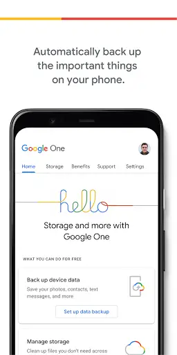 Google One स्क्रीनशॉट 1