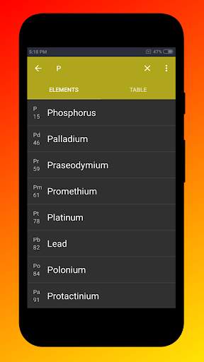 Complete Periodic Table screenshot 7