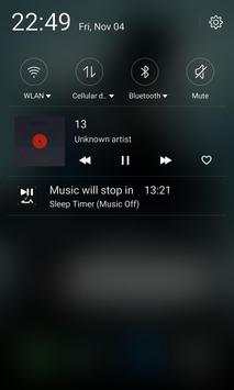Music off timer - sleep timer. Music timer screenshot 3