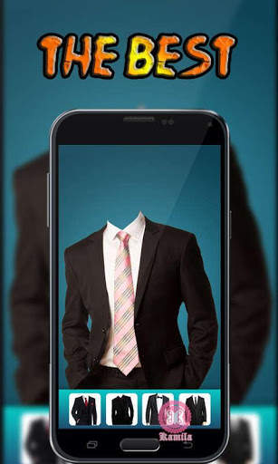 Man Suit Photo Camera screenshot 1