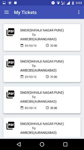 S.T. Bus Schedule screenshot 4
