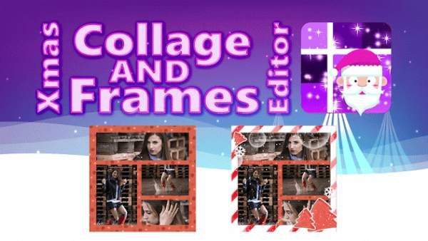 Xmas Collage and Frames Editor screenshot 1