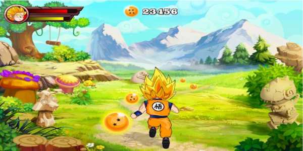 Subway Goku Dash Ultimate screenshot 3