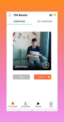 YTik : Boost Follower and like for TikTok screenshot 1