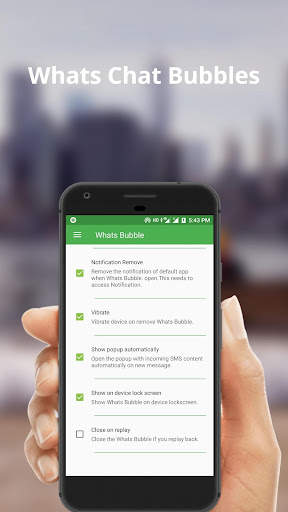 Whats Bubbles - Floating Notification screenshot 3