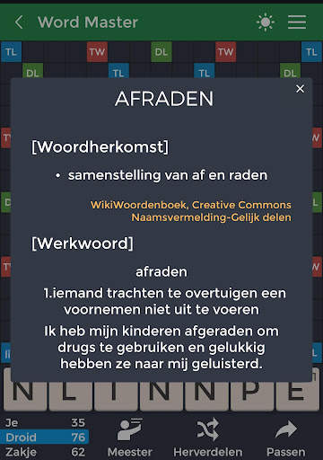Word Master in Nederlands screenshot 18