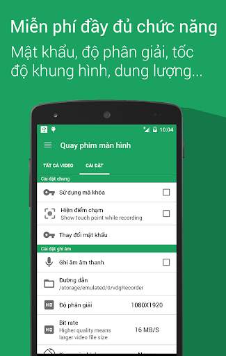 Quay màn hình HD - No Root screenshot 2