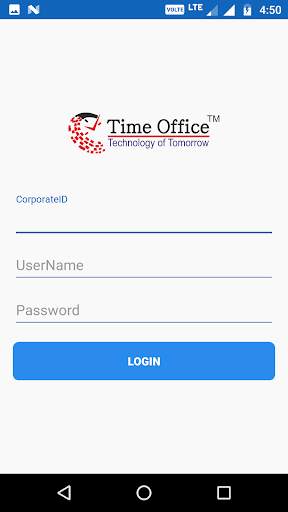 e-Time Office Attendance App screenshot 1