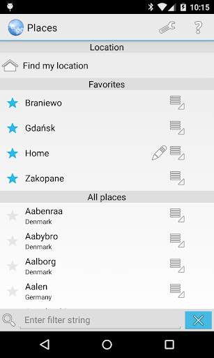 Meteo - meteo.pl reader screenshot 3