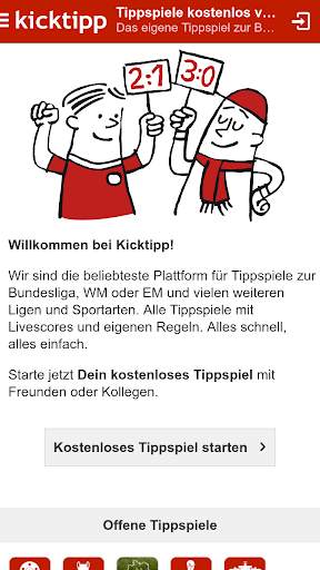 Kicktipp - Die Tippspiel App screenshot 1