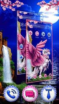 Unicorn 3D Parallax Theme🐎 screenshot 2
