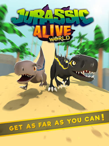 Jurassic Alive: World T-Rex Dinosaur Game screenshot 9