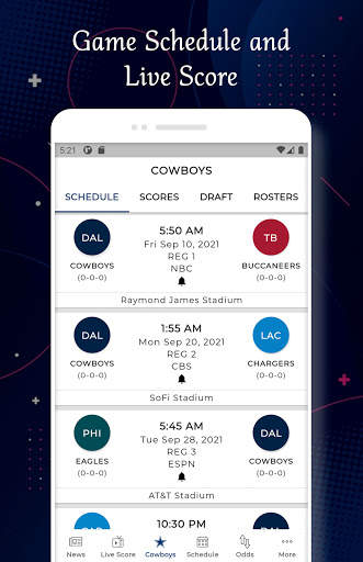 Dallas - Football Live Score & screenshot 2