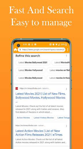 Uc Mini - Private Browser скриншот 2
