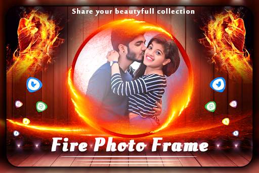 Fire Photo Frame скриншот 4