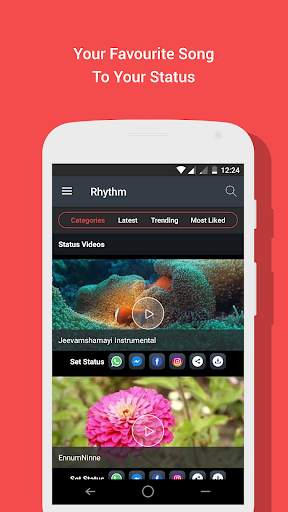 Malayalam video status, Songs &Trailers: MyRhythm screenshot 2