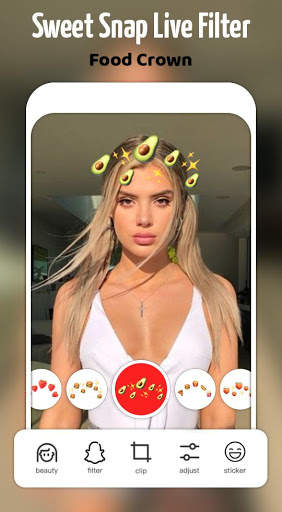 Sweet Snap Live Filter - Snap Cat Face Camera Edit screenshot 3
