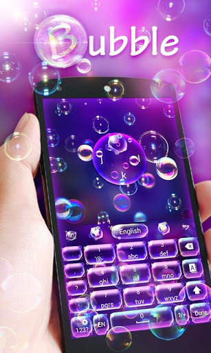 Bubble GO Keyboard Theme Emoji screenshot 4