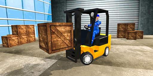 Cargo Forklift Driving Simulator 3D screenshot 3