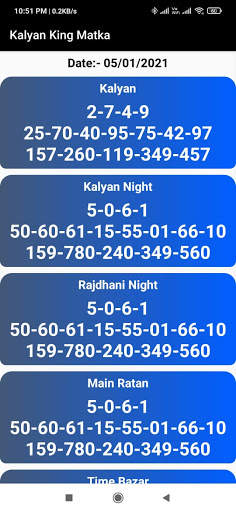 Kalyan Satta Matka King & Fix Open To Close Ank screenshot 1