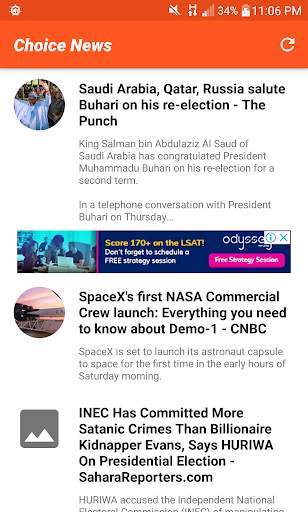 Choice News screenshot 2