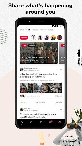Feedc - Local news screenshot 1